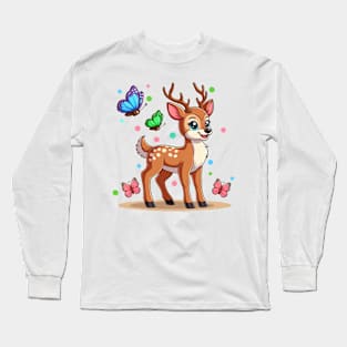 Sweet Deer Long Sleeve T-Shirt